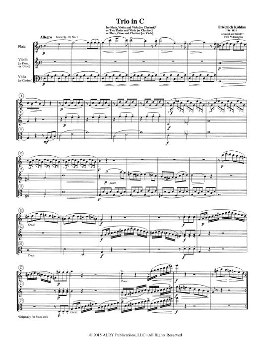 Kuhlau, F :: Two Trios