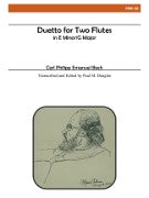 Bach, CPE :: Duetto for Two Flutes in E Minor/G Major