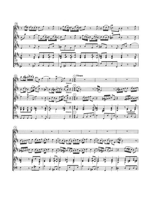 Telemann, GP :: Quartet in B Minor