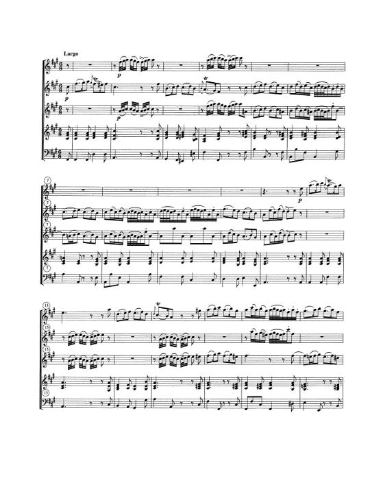 Telemann, GP :: Quartet in B Minor
