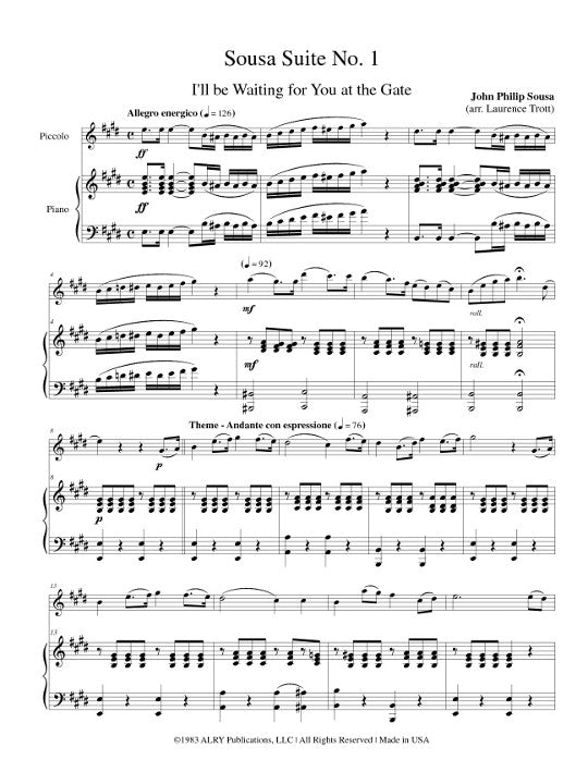 Sousa, JP :: Sousa Suite No. 1