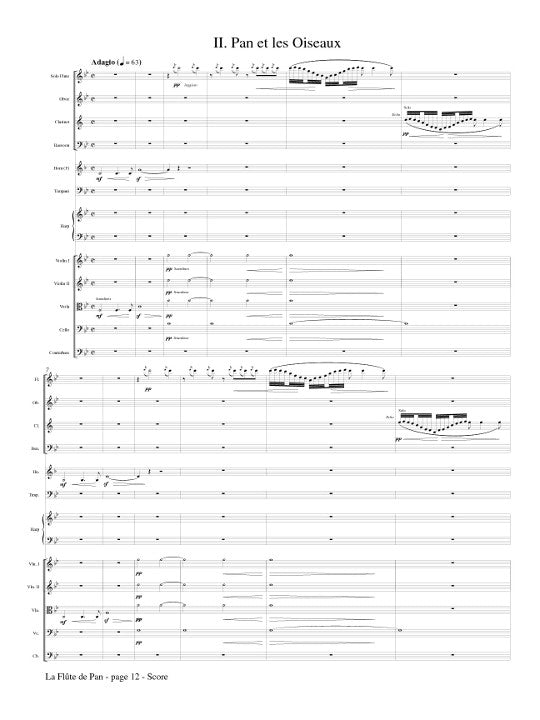 Mouquet, J :: La Flute de Pan