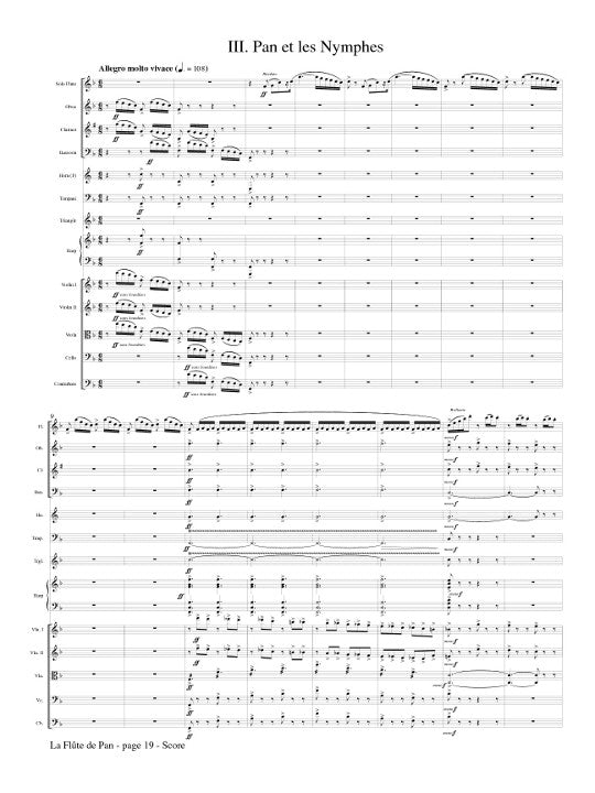 Mouquet, J :: La Flute de Pan