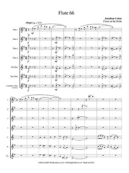 Cohen, J :: Flute 66