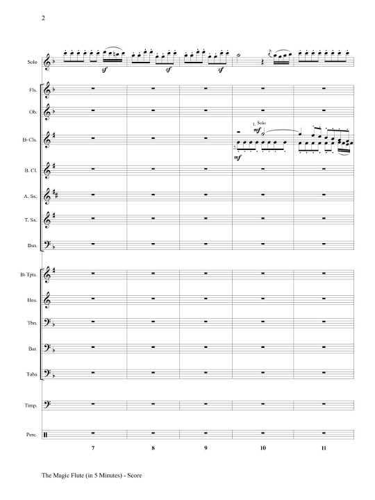 Mozart, WA :: The Magic Flute in 5 Minutes