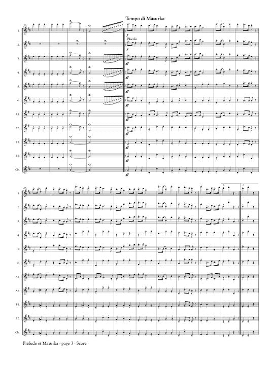 Delibes, L :: Prelude and Mazurka from Coppelia