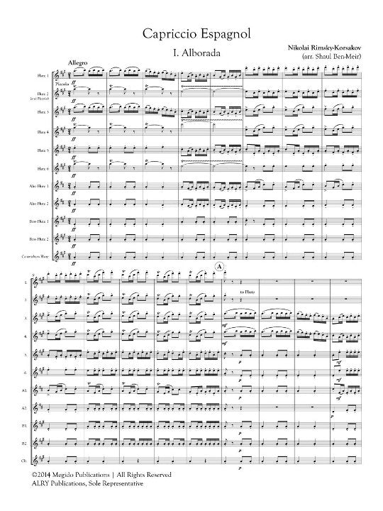 Rimsky-Korsakov, N :: Capriccio Espagnol