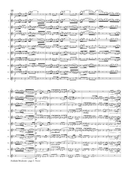 Brahms, J :: Andante Moderato from Symphony No. 4