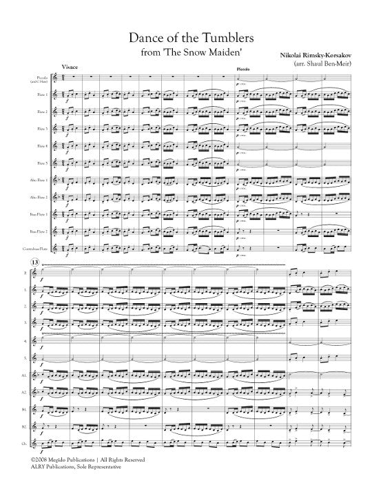Rimsky-Korsakov, N :: Dance of the Tumblers from The Snow Maiden