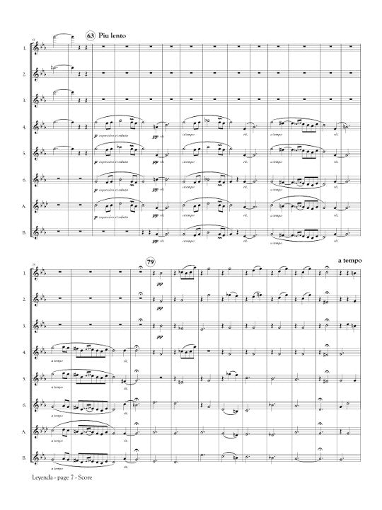 Albeniz, I :: Leyenda (Asturias)