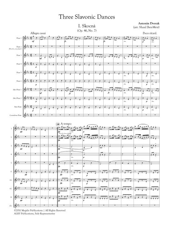Dvorak, A :: Three Slavonic Dances