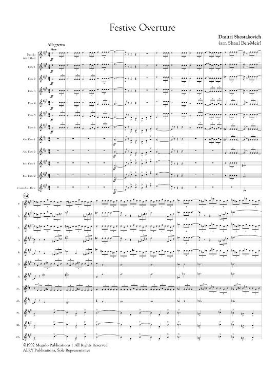 Shostakovich, D :: Festive Overture