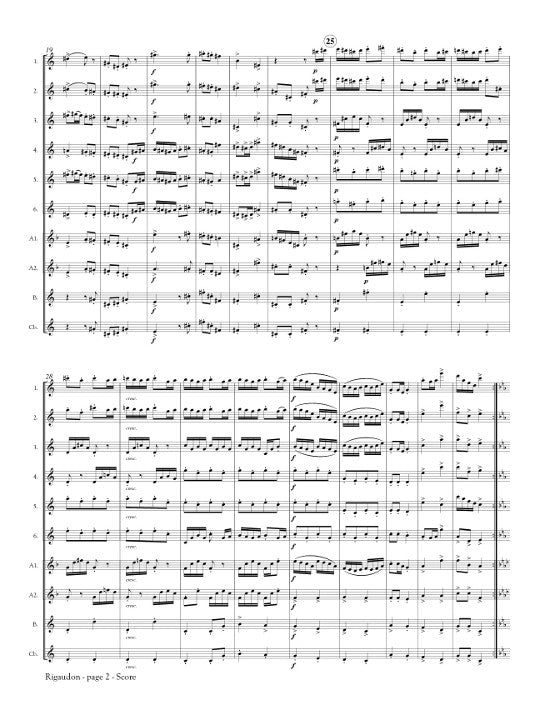 Ravel, M :: Rigaudon from Le Tombeau de Couperin