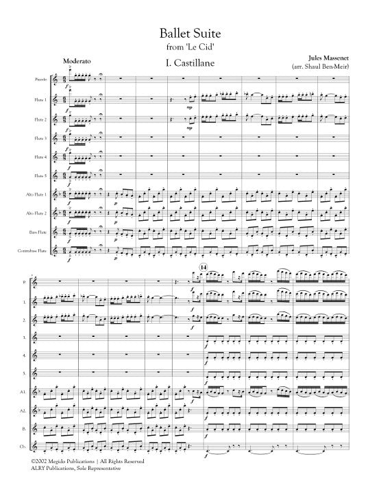 Massenet, J :: Ballet Suite from Le Cid