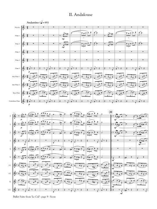 Massenet, J :: Ballet Suite from Le Cid