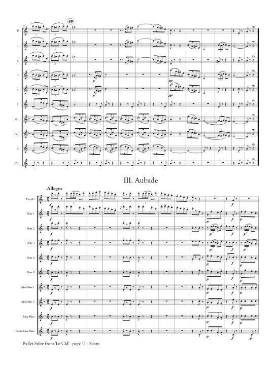 Massenet, J :: Ballet Suite from Le Cid