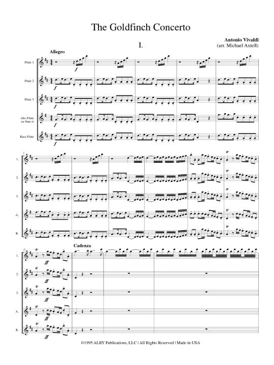 Vivaldi, A :: The Goldfinch Concerto