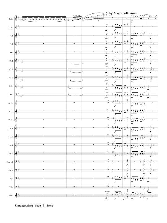Sarasate, P :: Zigeunerweisen