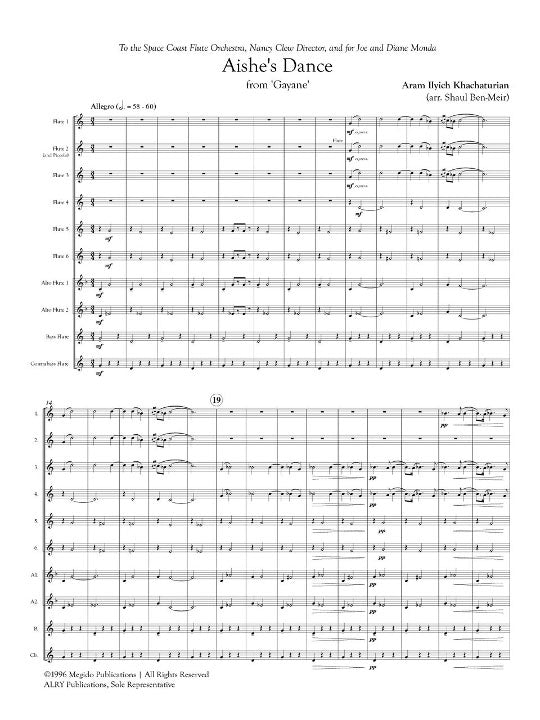 Khachaturian, AI :: Aishe's Dance from 'Gayane'