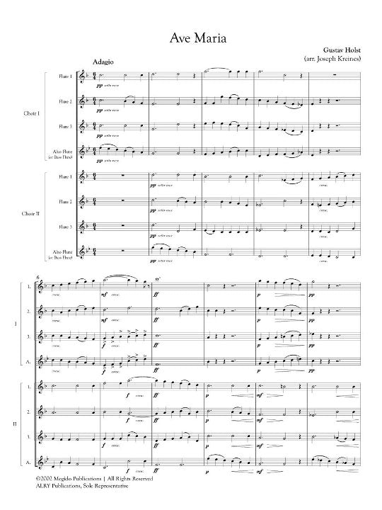 Holst, G :: Ave Maria