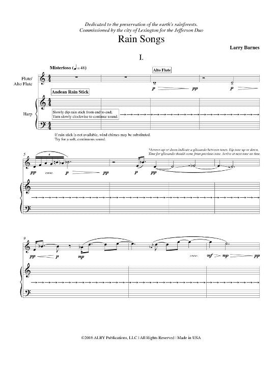 Barnes, L :: Rain Songs