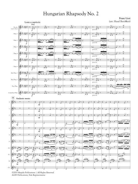Liszt, F :: Hungarian Rhapsody No. 2