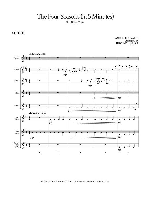 Vivaldi, A :: The Four Seasons (in 5 Minutes)