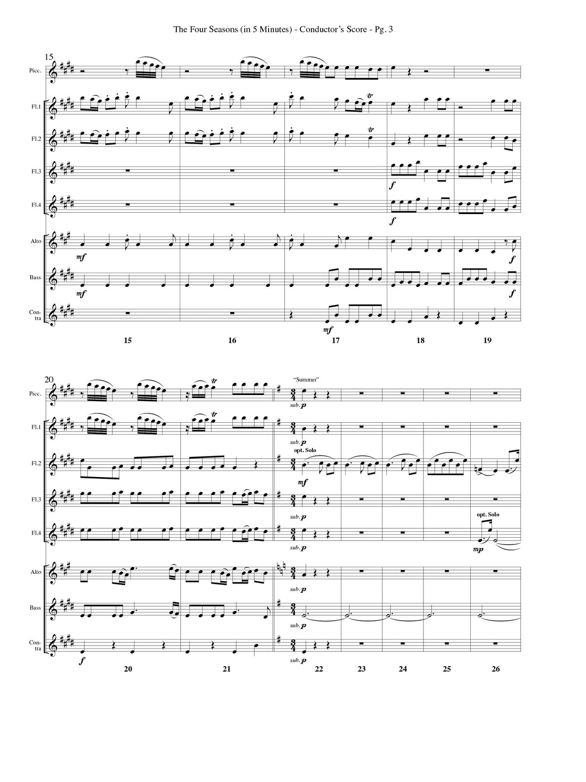 Vivaldi, A :: The Four Seasons (in 5 Minutes)