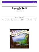 Brahms, J :: Serenade, Op. 11: Fourth Movement