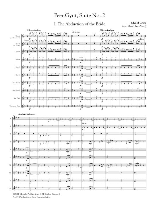 Grieg, E :: Peer Gynt Suite No. 2 op. 55