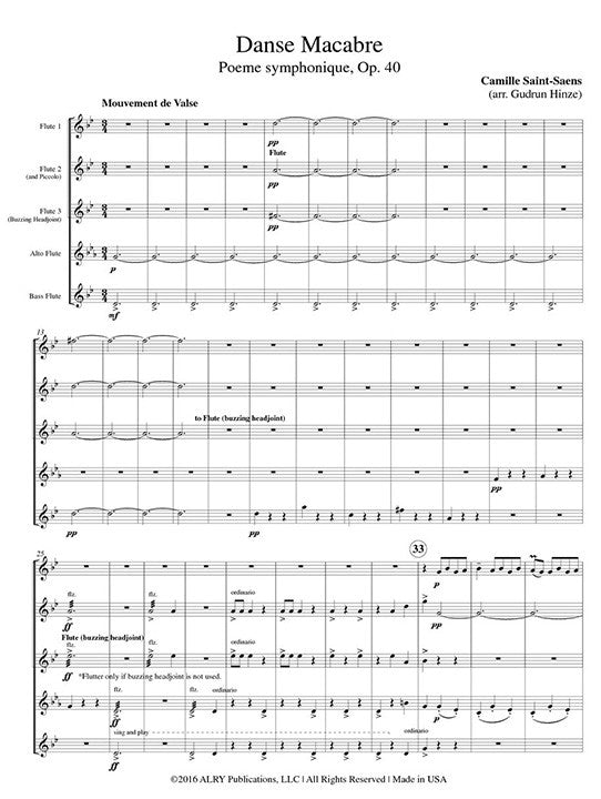 Saint-Saens, C :: Danse Macabre (Poeme symphonique, Op. 40)