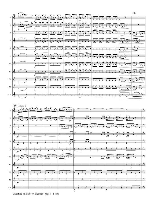 Prokofiev, S :: Overture on Hebrew Themes