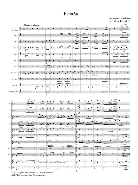 Chabrier, E :: Espana Rhapsody