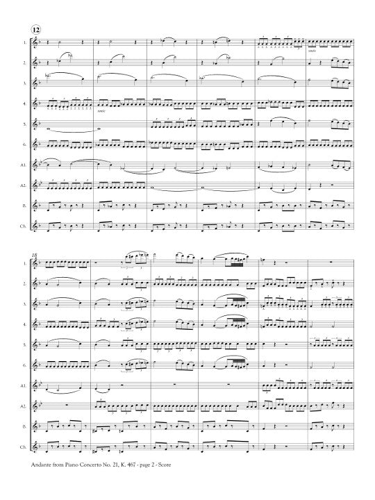 Mozart, WA :: Andante from Piano Concerto No. 21