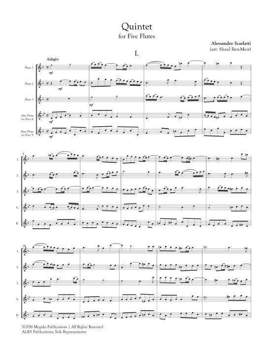 Scarlatti, A :: Quintet