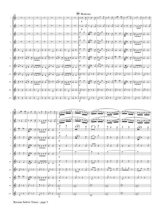 Gliere, R :: Russian Sailors' Dance