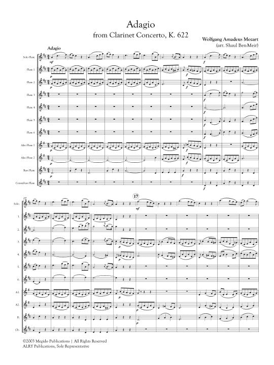 Mozart, WA :: Adagio from Clarinet Concerto, K. 622