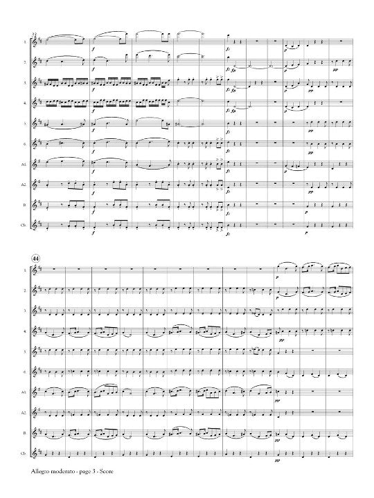 Schubert, F :: Allegro moderato from Symphony No. 8, 'Unfinished'