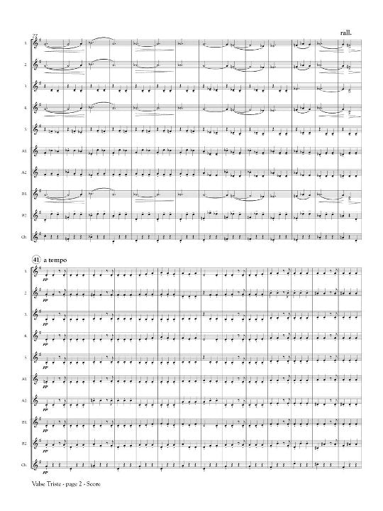 Sibelius, J :: Valse Triste Op. 44, No. 1