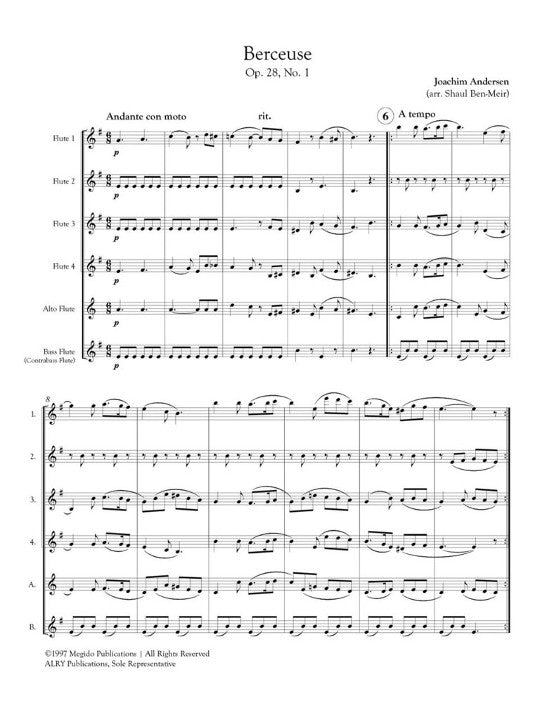Andersen, J :: Berceuse Op. 28, No. 1