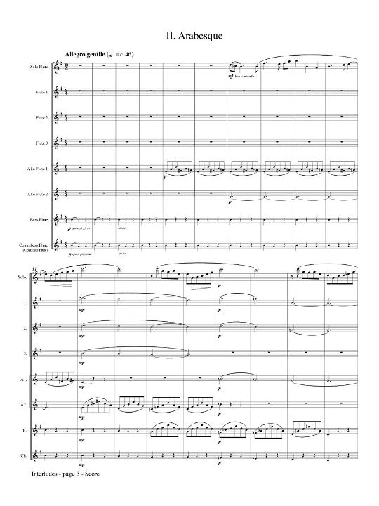 Glorieux, F :: Interludes