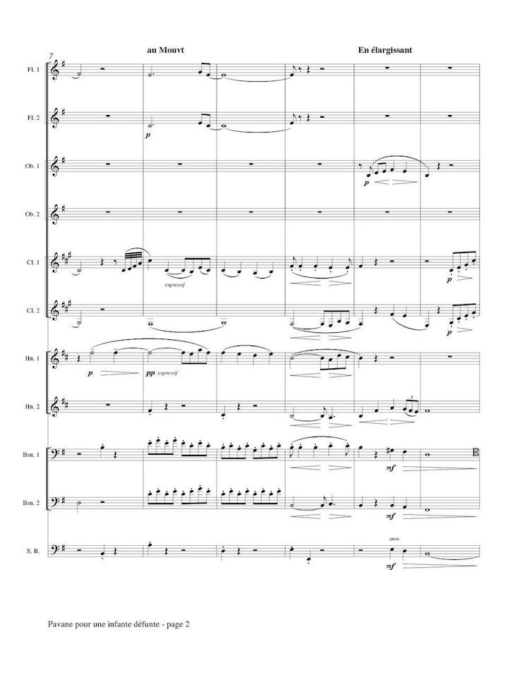 Ravel, M :: Pavane pour une infante defunte (Pavane for a dead princess)