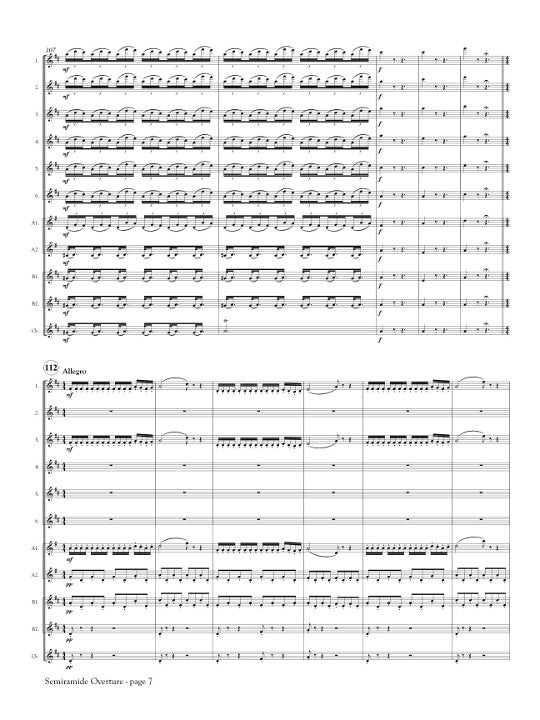 Rossini, G :: Semiramide Overture