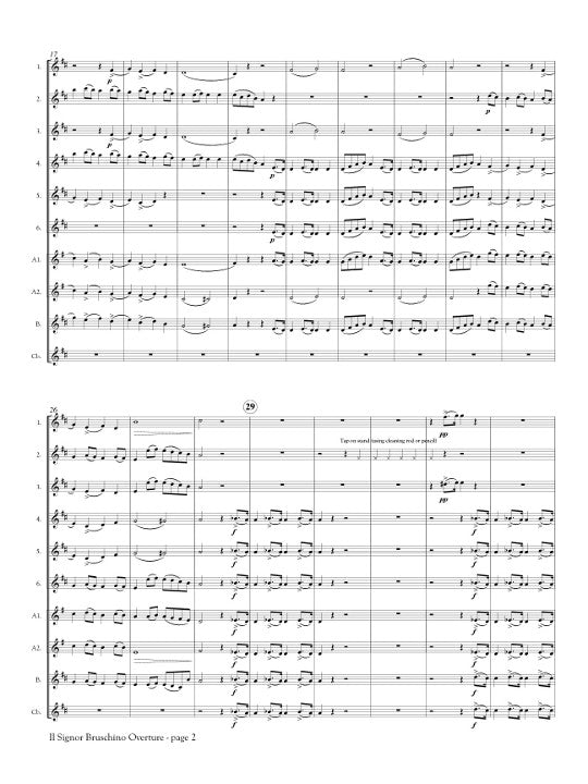 Rossini, G :: Il Signor Bruschino Overture