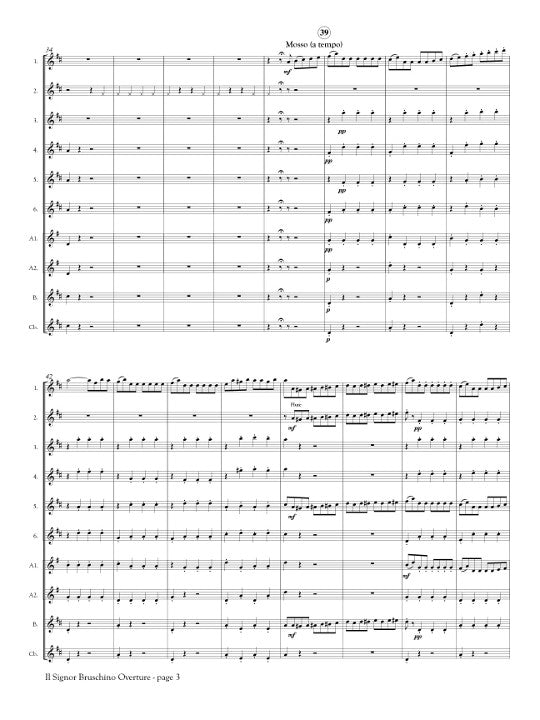 Rossini, G :: Il Signor Bruschino Overture