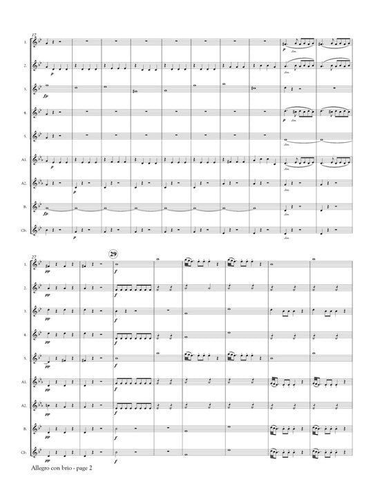 Mozart, WA :: Allegro con brio from Symphony No. 25, K. 183