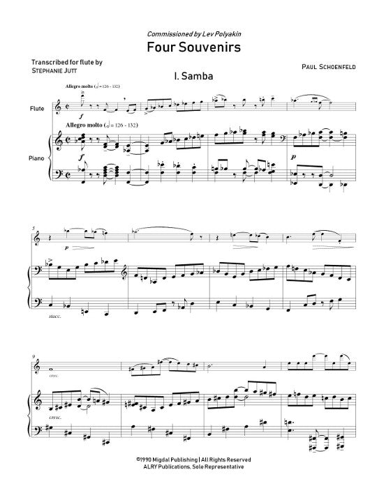 Schoenfeld, P :: Four Souvenirs