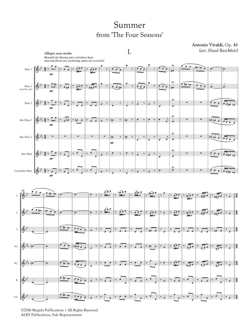 Vivaldi, A :: Summer from 'The Four Seasons'