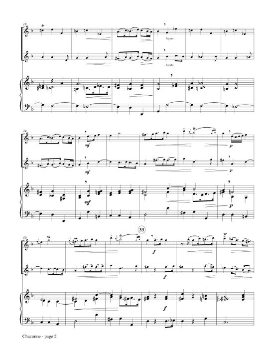 Leclair, J-M :: Chaconne from Deuxieme recreation de musique