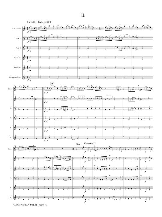 Blavet, M :: Concerto in A minor